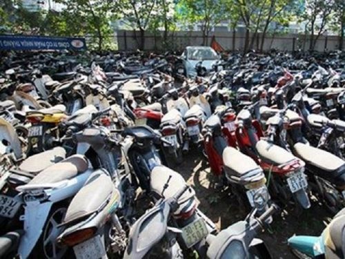 Việc gia tăng số lượng xe quá thời hạn tạm giữ, chưa xử lý được dẫn đến tình trạng quá tải